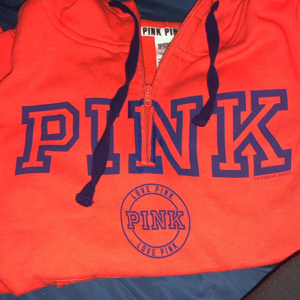Pink hoodie